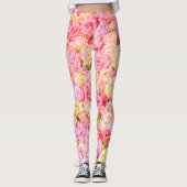 Leggings Jardin rose (Devant)