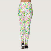 Leggings Jardin rose (Dos)