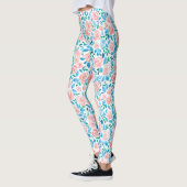 Leggings Jardin rose 2 (Gauche)