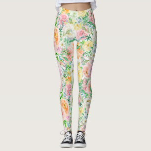 Leggings Jardin Rose Pastel