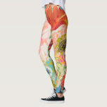 Leggings Jardin secret Floral III<br><div class="desc">Jardin secret Floral III par Karen Fields</div>