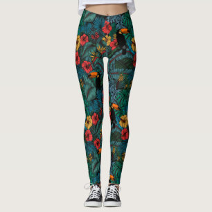 Leggings Jardin toucan