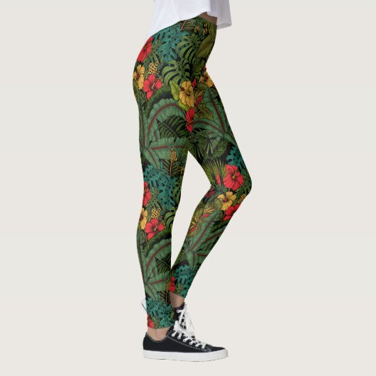 Leggings Jardin tropical (Droite)