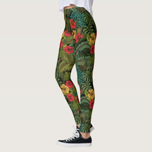 Leggings Jardin tropical (Gauche)