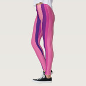 Leggings Jardin Violet (Gauche)