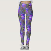 Leggings Jardin violet...... (Devant)
