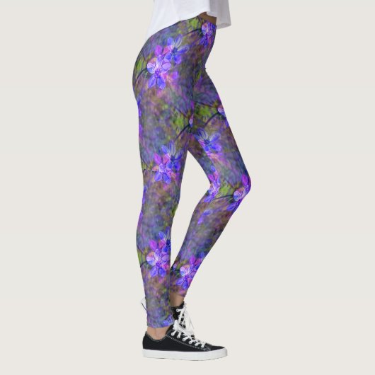 Leggings Jardin violet...... (Droite)