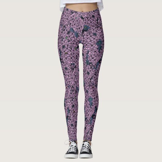 Leggings Jardin Violet Lilac (Devant)