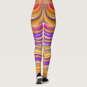 Leggings ~ jaune brillant orange ~ Original (Dos)