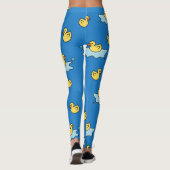 Leggings Jaune caoutchouc canard conception jouet (Dos)