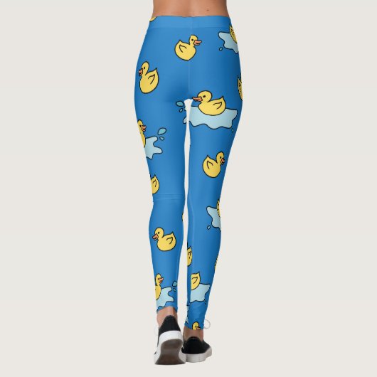 Leggings Jaune caoutchouc canard conception jouet (Dos)