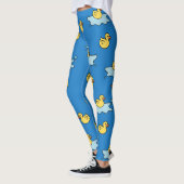 Leggings Jaune caoutchouc canard conception jouet (Gauche)