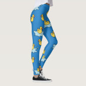 Leggings Jaune caoutchouc canard conception jouet (Droite)