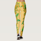 Leggings Jaune caramélisé (Dos)