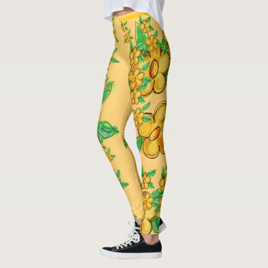 Leggings Jaune caramélisé (Gauche)