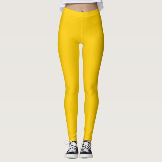 Leggings Jaune clair clair (Devant)