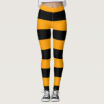 Leggings Jaune d'abeille et jambières triées<br><div class="desc">Portez des Jambes rayées jaunes et noires et soyez comme une abeille belle et productive.
La nature est ma source d'inspiration, j'admire sa beauté et ce design inspiré par les abeilles les amis de la terre. rayé jaune et noir créant la beauté BEE YOU.</div>