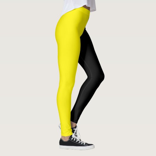 Leggings Jaune et noir (Droite)