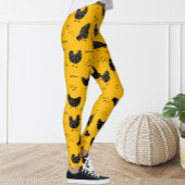 Leggings Jaune joli Jaune Jaune Poulet De Poulet
