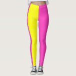 Leggings Jaune néon<br><div class="desc">Jaune,  néon,  juteux,  lumineux,  citron,  tendance,  jaune</div>