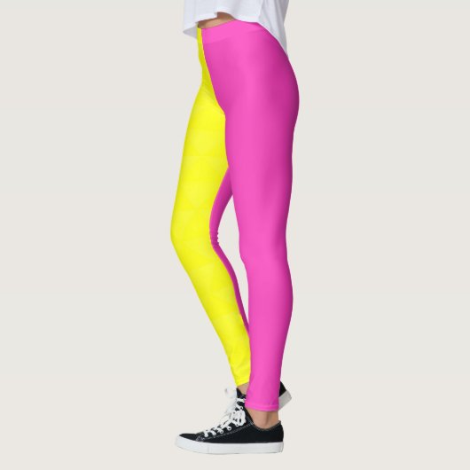 Leggings Jaune néon (Gauche)
