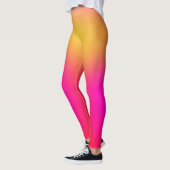 Leggings Jaune néon et rose (Gauche)