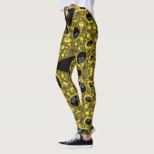 Leggings ~ jaune noir ~ Original (Gauche)