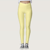 Leggings Jaune pâle (Devant)