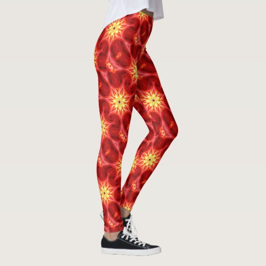 Leggings jaune sonne rouge (Droite)