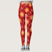 Leggings jaune sonne rouge (Devant)
