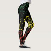 Leggings Jaune vert. Red (Droite)