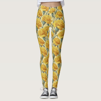 Leggings Jaune Vêtements Actifs Charme Œillet Cadeaux Pour