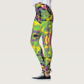 Leggings Jaune violet vert (Gauche)