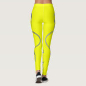 Leggings jaunes atomiques (Dos)