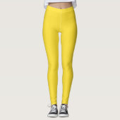 Leggings jaunes bananes (Devant)