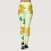 Leggings Jaunes d'or (Dos)