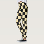 Leggings Jaunes Noirs (Gauche)