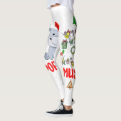 Leggings Je Les Aime Vraiment Épais _ Sprucey Drôle Noël T (Gauche)