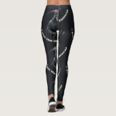 Leggings Je mets l'amusement dans les funérailles (Dos)