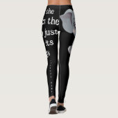 Leggings Je ne suis pas l'éléphant dans la salle (Dos)