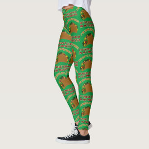 Leggings je suis en forme de fitness taco dans ma bouche