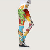 Leggings Je suis juste là pour les Boos (Droite)