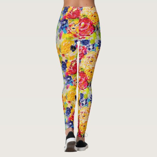 LEGGINGS JE SUIS TOUS DES LÉGUMES ROSE ! (Dos)