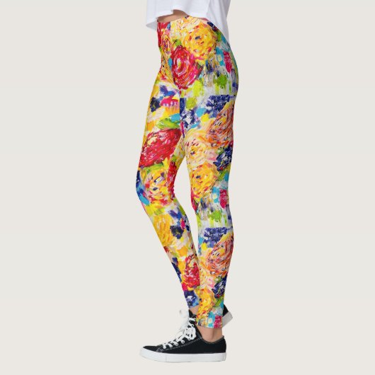 LEGGINGS JE SUIS TOUS DES LÉGUMES ROSE ! (Gauche)