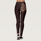 Leggings Je suis un tigre mignon (Dos)