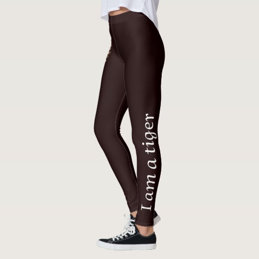 Leggings Je suis un tigre mignon (Gauche)