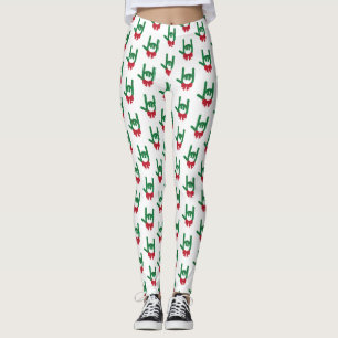 Leggings Je t'aime la couronne de Noël