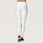 Leggings Je Veux Un Hippopotame Pour Noël Noël Noël Hippo T (Dos)