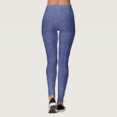 Leggings Jeans bleus populaires (Dos)