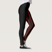 Leggings Jester noir et rouge (Droite)